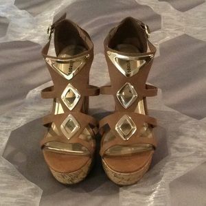 Worn Once! Montego Bay Club Wedge Sandals
